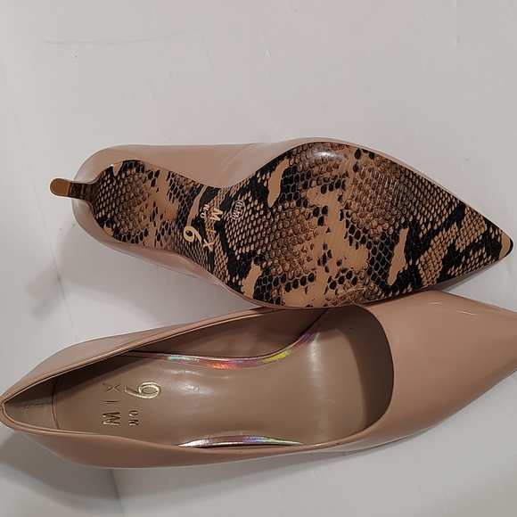 New Blush Mix no 6 Stilleto Heels sz 8.5 - Picture 3 of 6